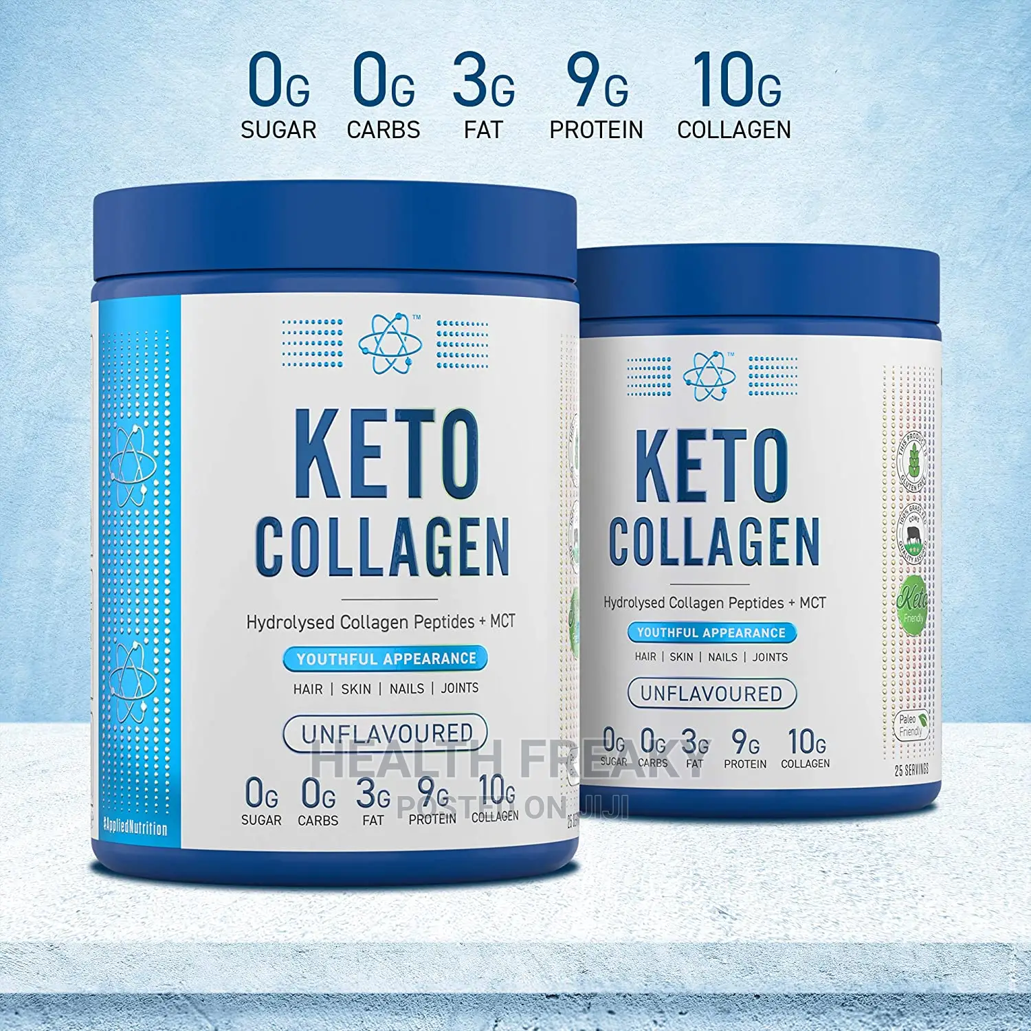 Keto Collagen Protein Anti Aging Skin Hair Nails