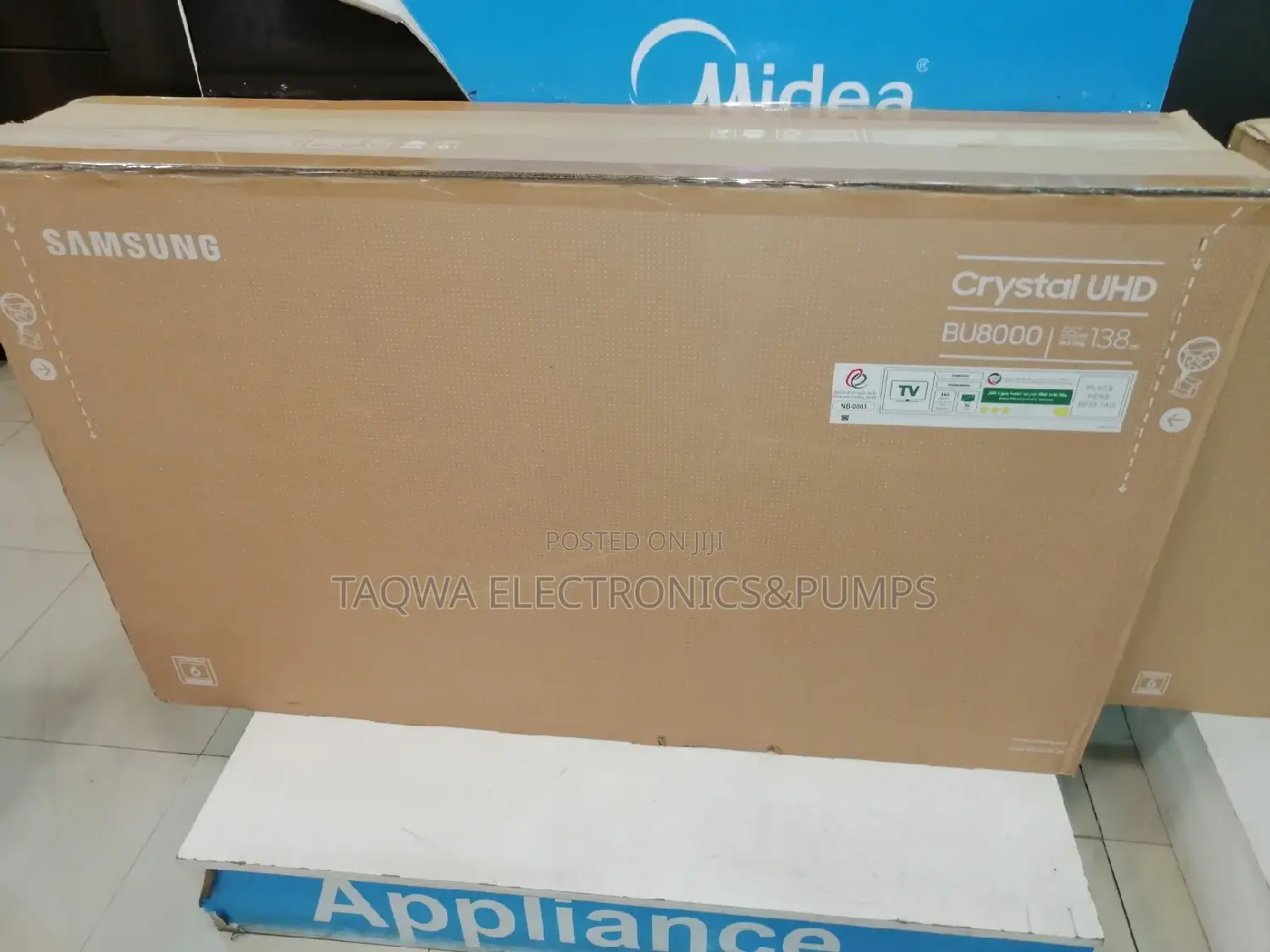 BU8000 Series, 55"Inches Smart Samsung TV
