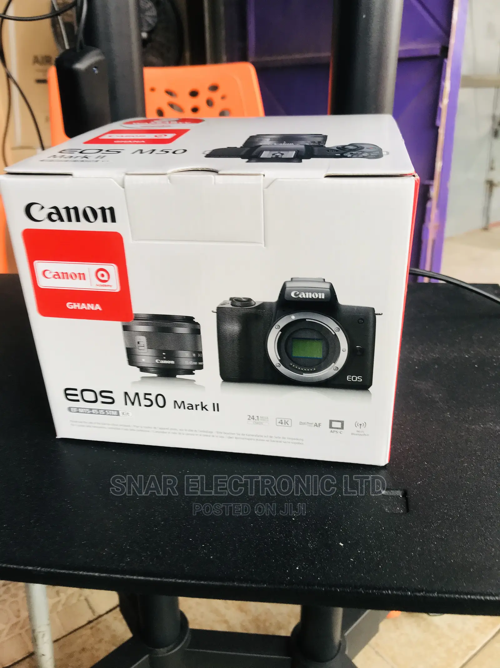 Originally Canon Eos M50 Camera Mark Ii / Ef-M15-45mm Lens