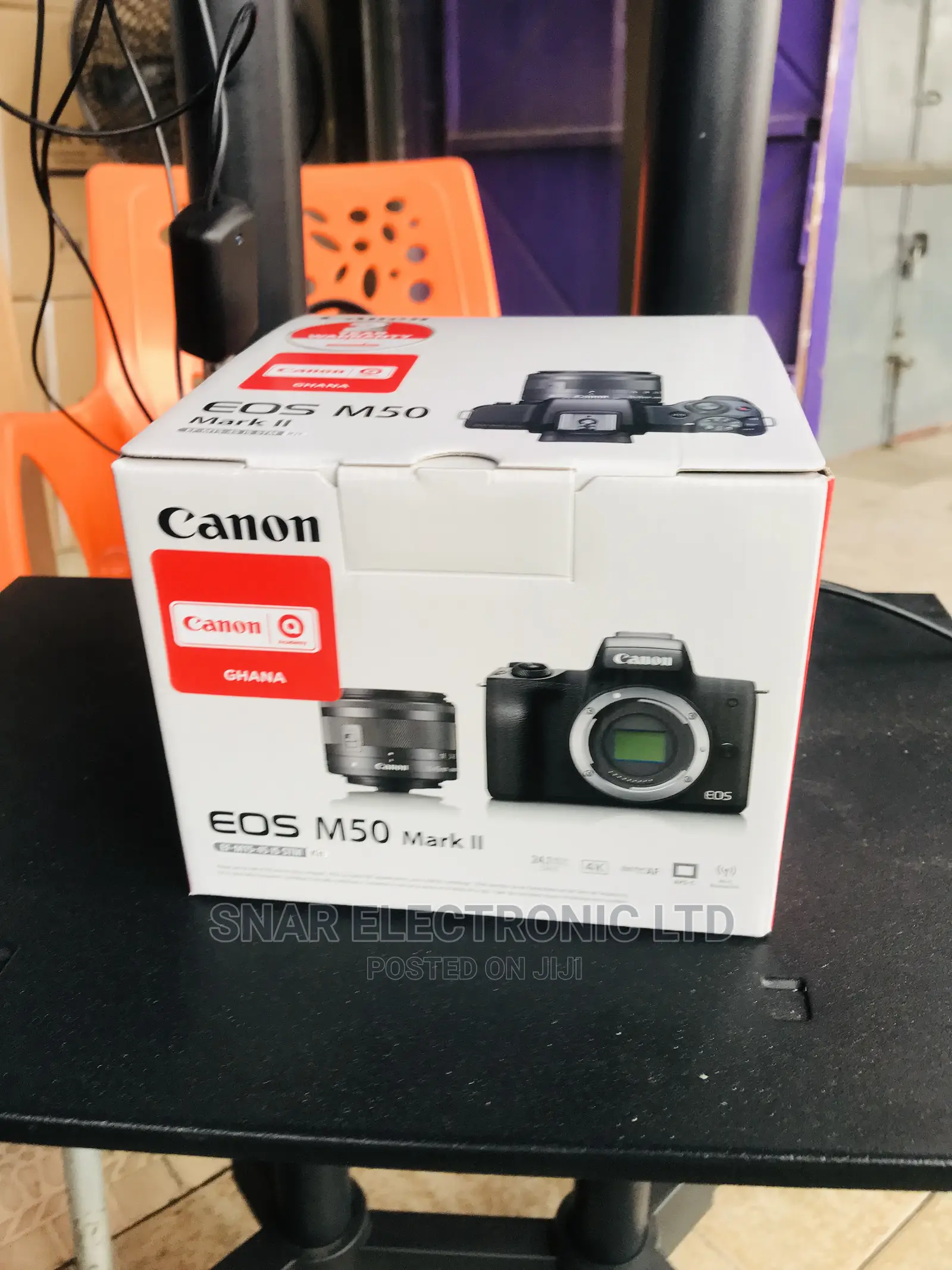 Originally Canon Eos M50 Camera Mark Ii / Ef-M15-45mm Lens