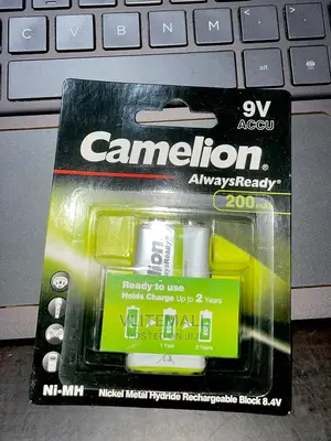 Camelion Alwaysready 9V Rechargeable Battery