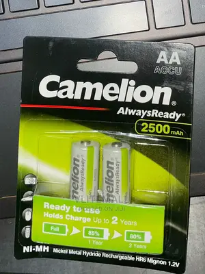 Camelion Alwaysready Aa Rechargeable Battery