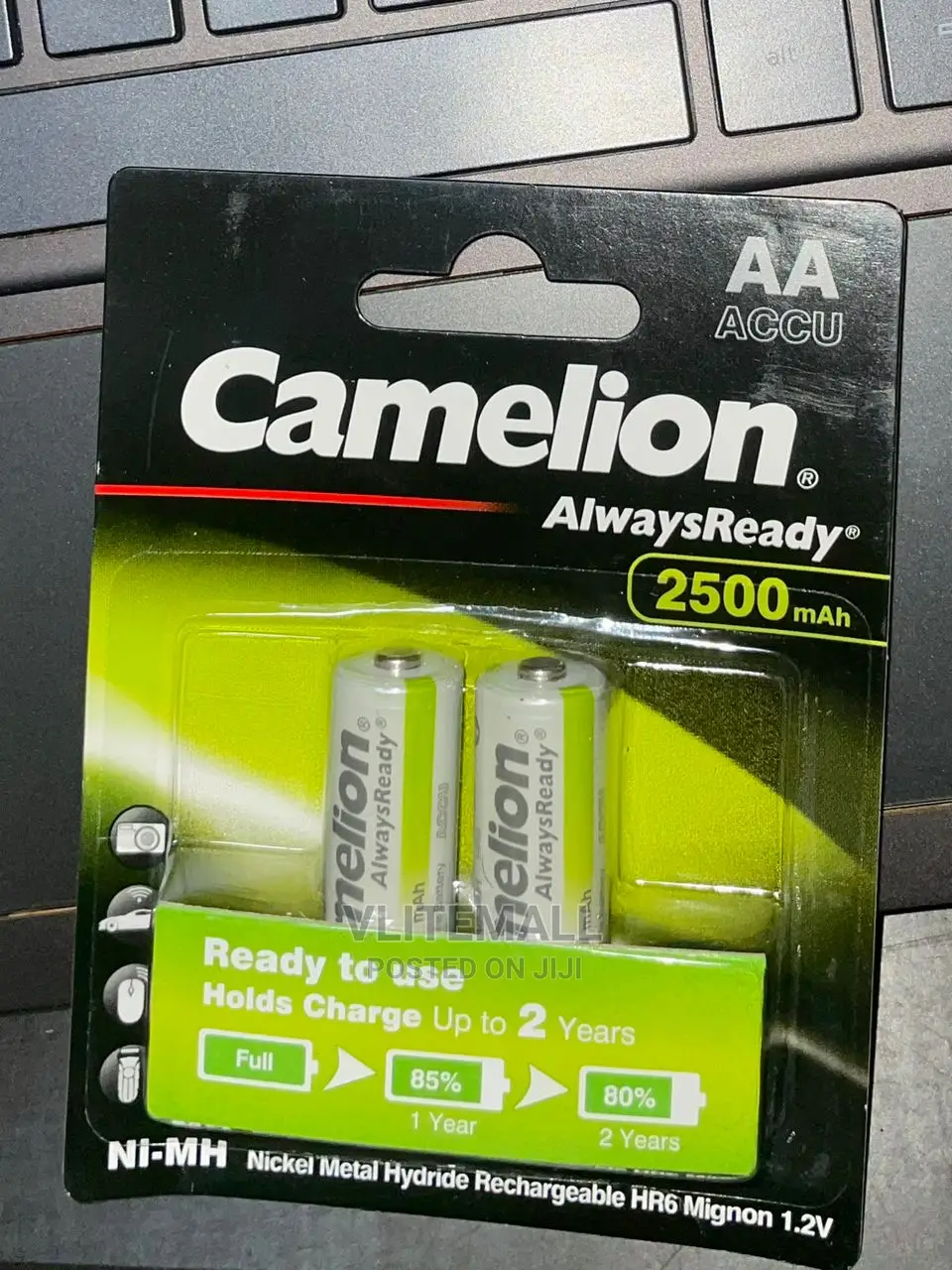 Camelion Alwaysready Aa Rechargeable Battery
