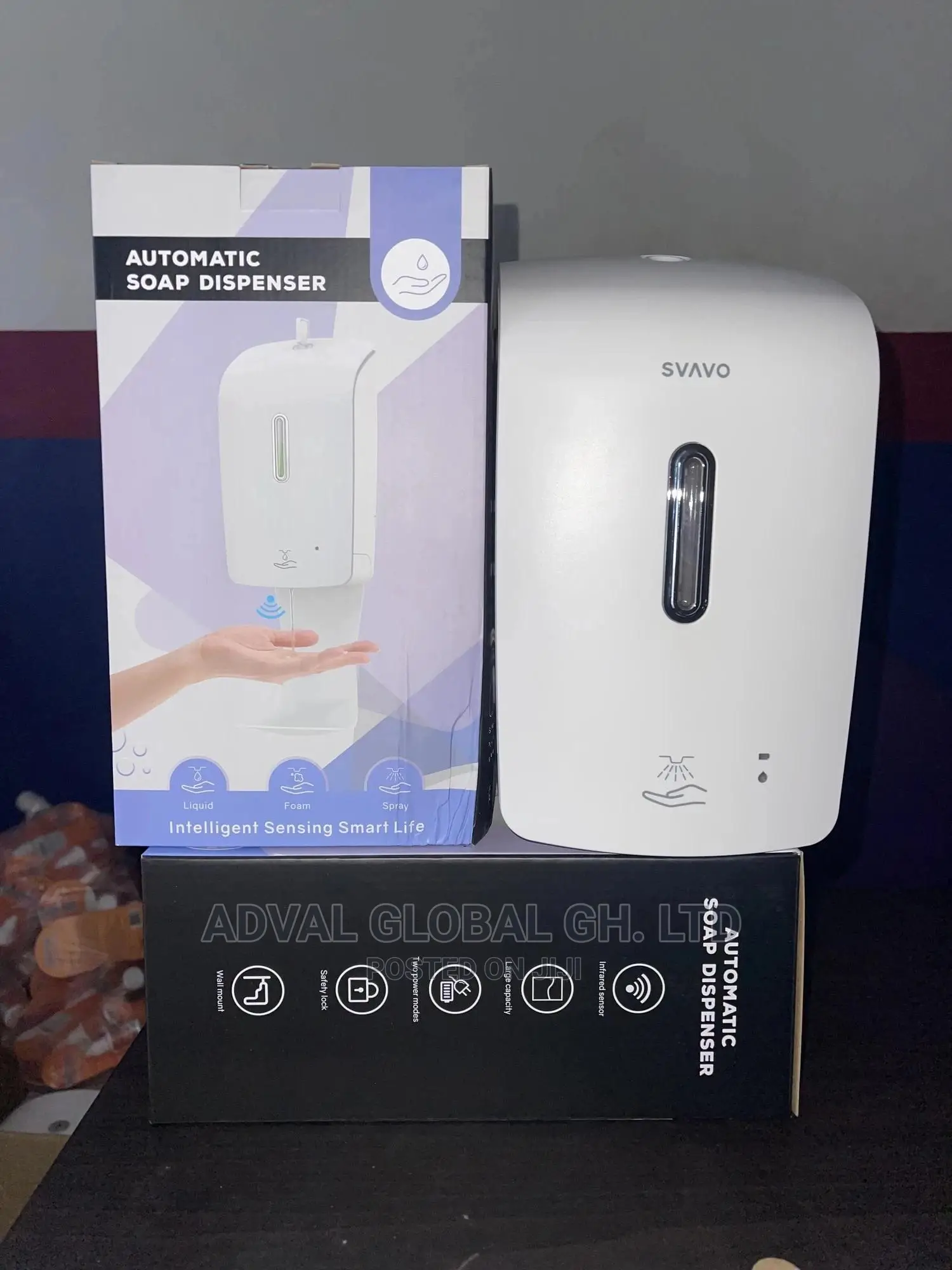 Suavo Automatic Soap/Sanitizer Dispenser