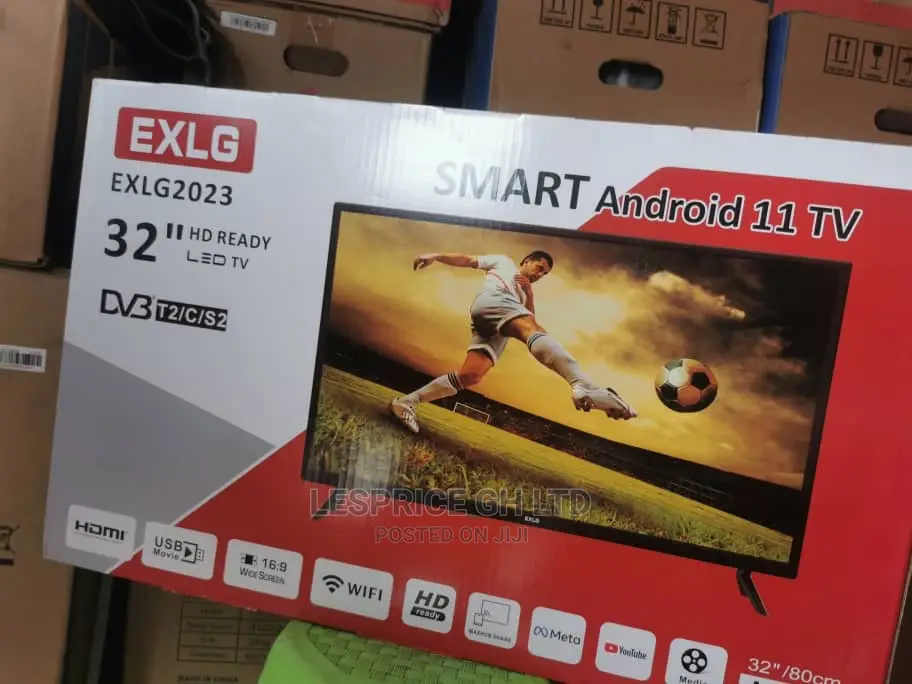 EXLG 32” Android Led Ready HD TV