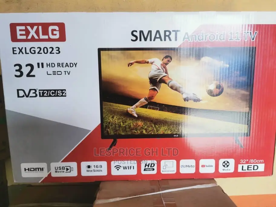 EXLG 32” Android New Smart TV