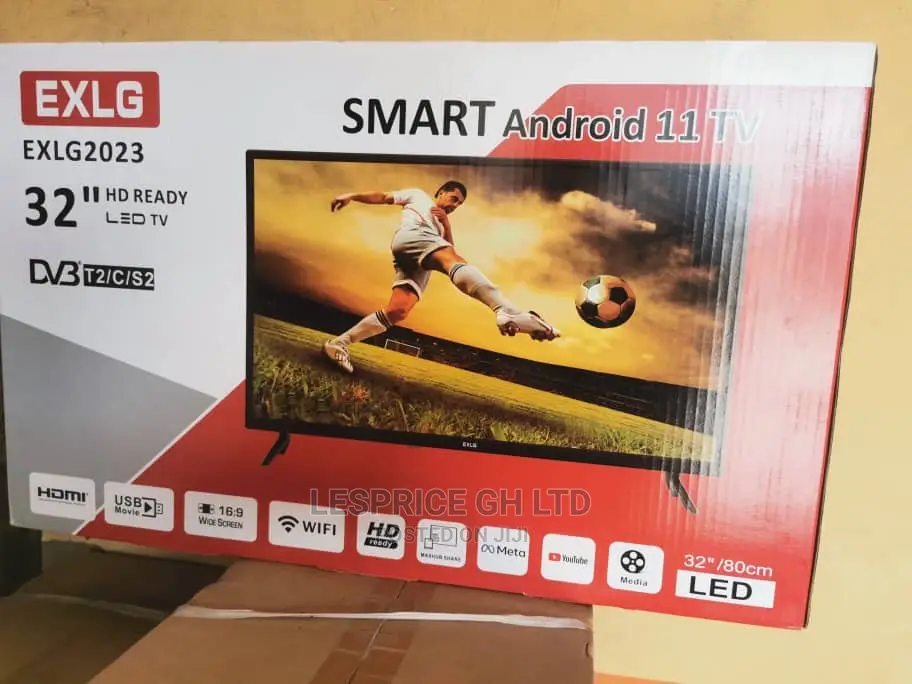 EXLG 32” Android Smart Quality Display TV