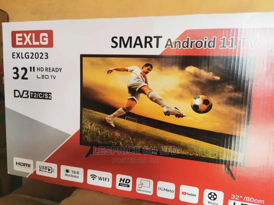 Exlg 32” Android Uhd HD TV