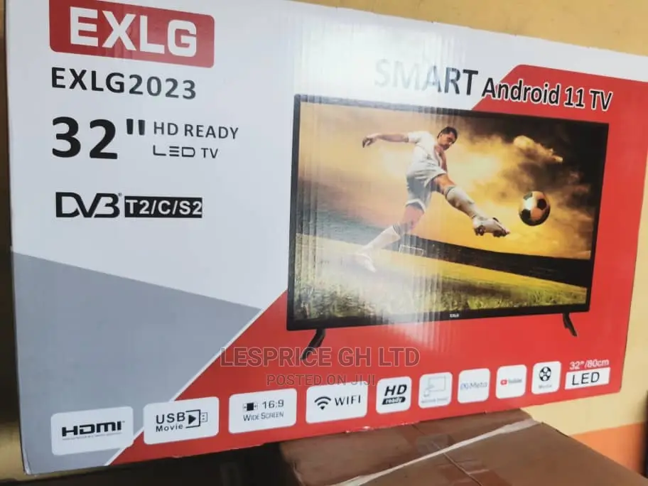 EXLG 32” Android Satellite Google TV