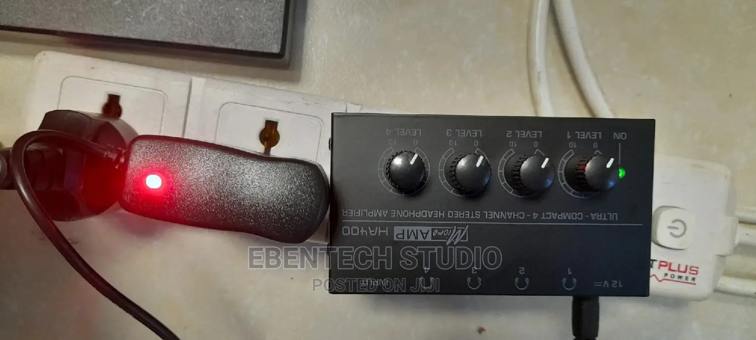 In Ear Monitor Amplifier and Audio Splitter