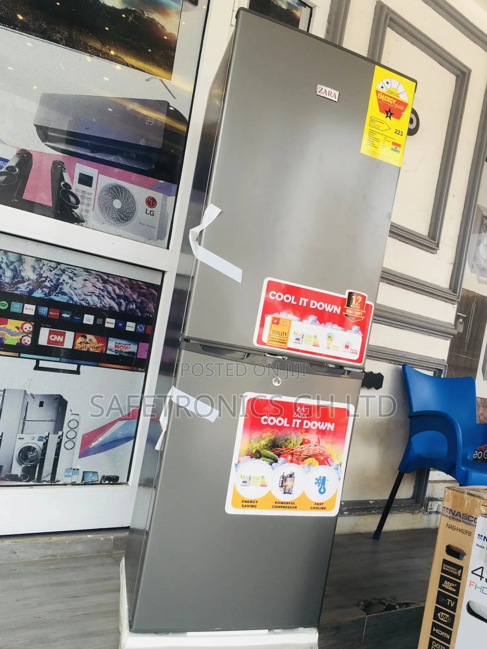 201 Liters Doubledoor Bottomfreezer Zara-240bf Fridge