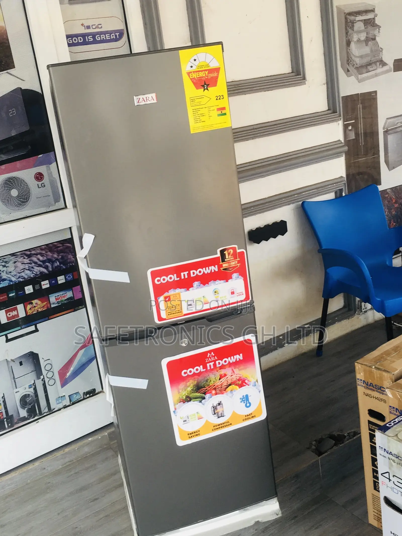Best Sales on 201L Zara-240bf Doubledoor Bottomfreezer