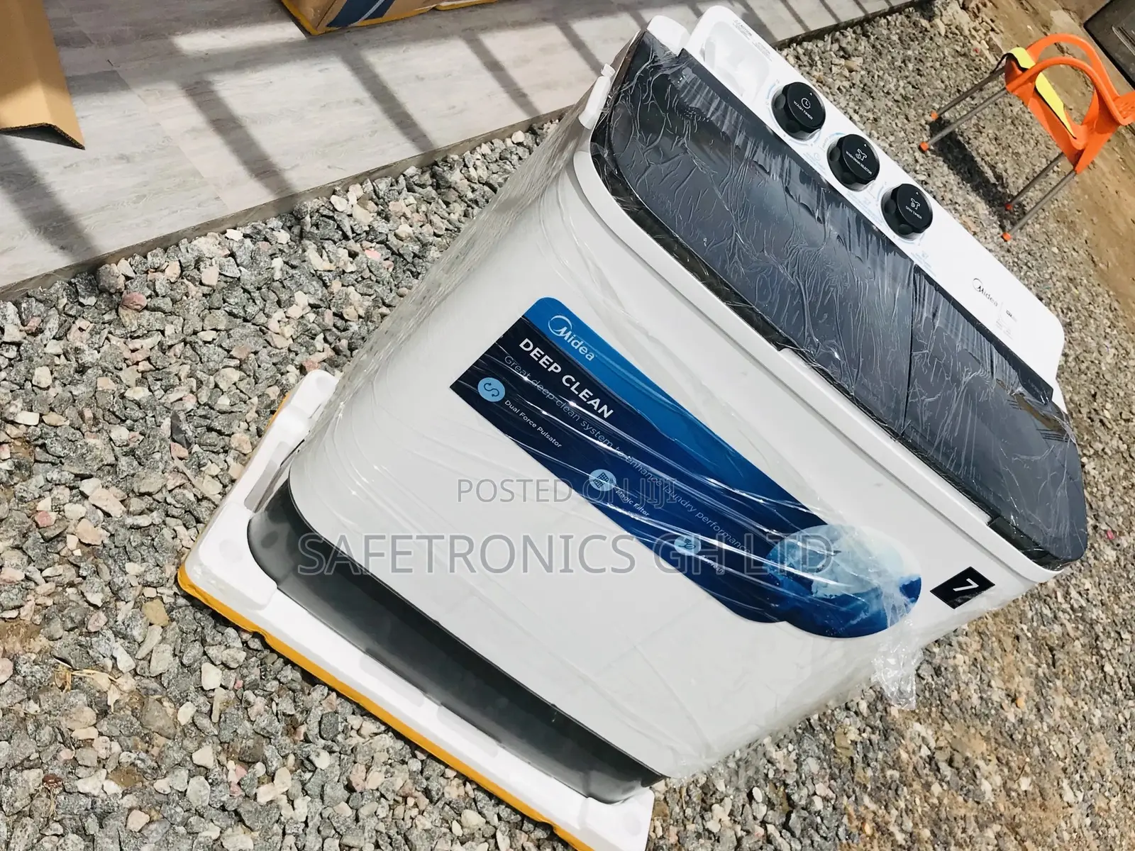 Topload Reliable Washingmachine Semiautomatic 7kg Midea