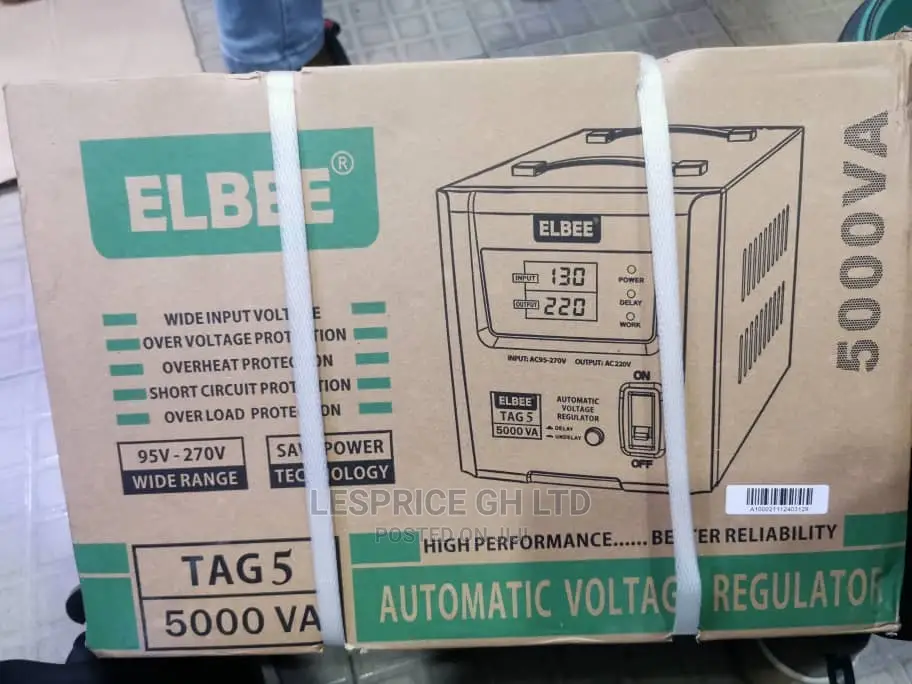 Elbee Automatic Voltage Regulator Energy Saving