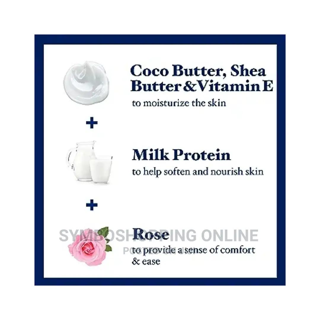 Dr. Teal's Body Lotion + Rose Milk Essential Oils,532ml