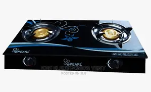 Pearl 2burner Glass Cooker