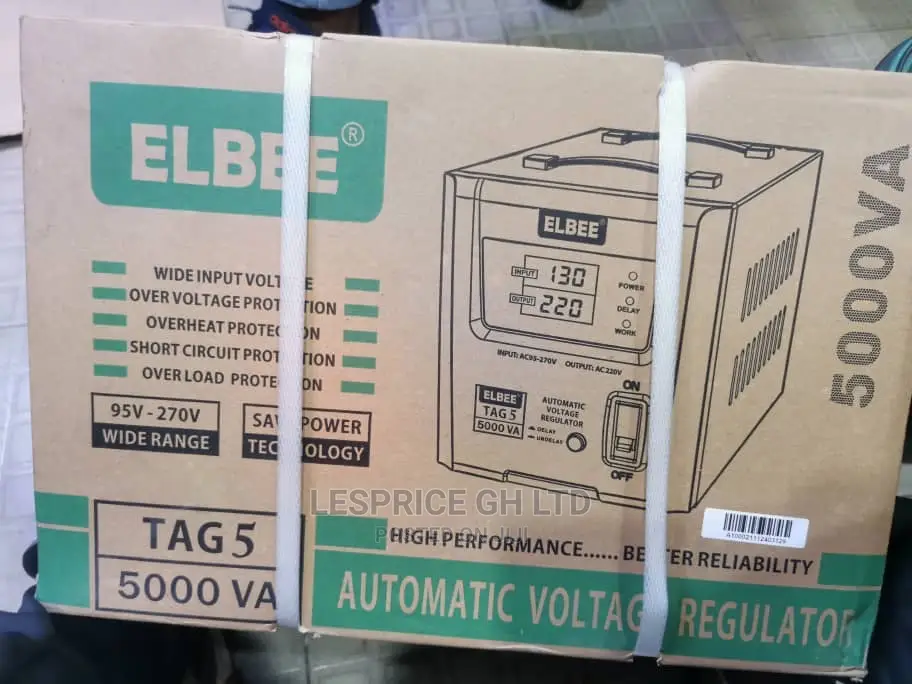Elbee 5000 Voltage Stabilizer Available Now