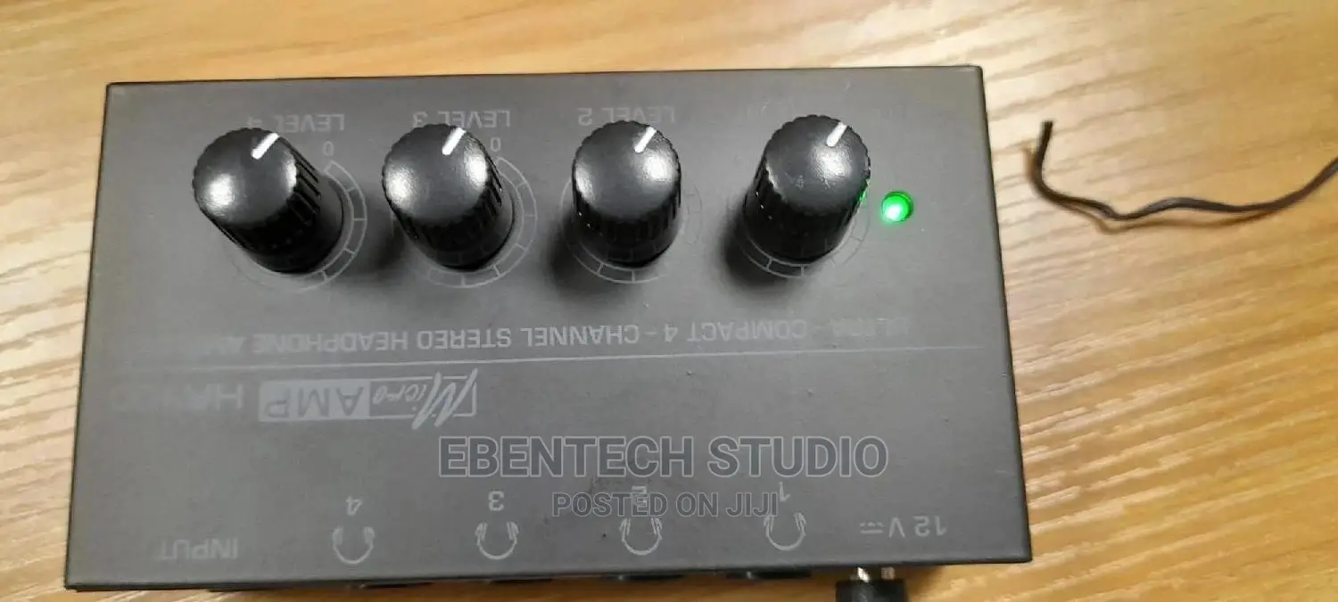 In Ear Monitor Amplifier and Audio Splitter