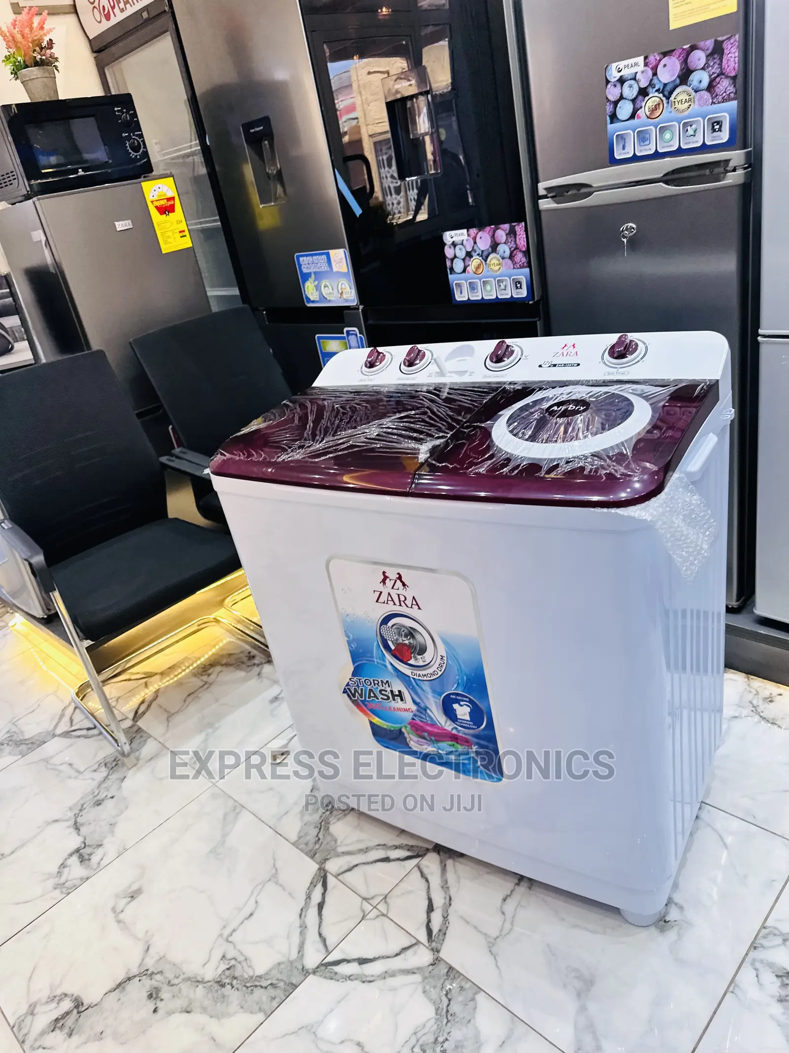 Premium Design White Zara 7kg Topload Washing Machine