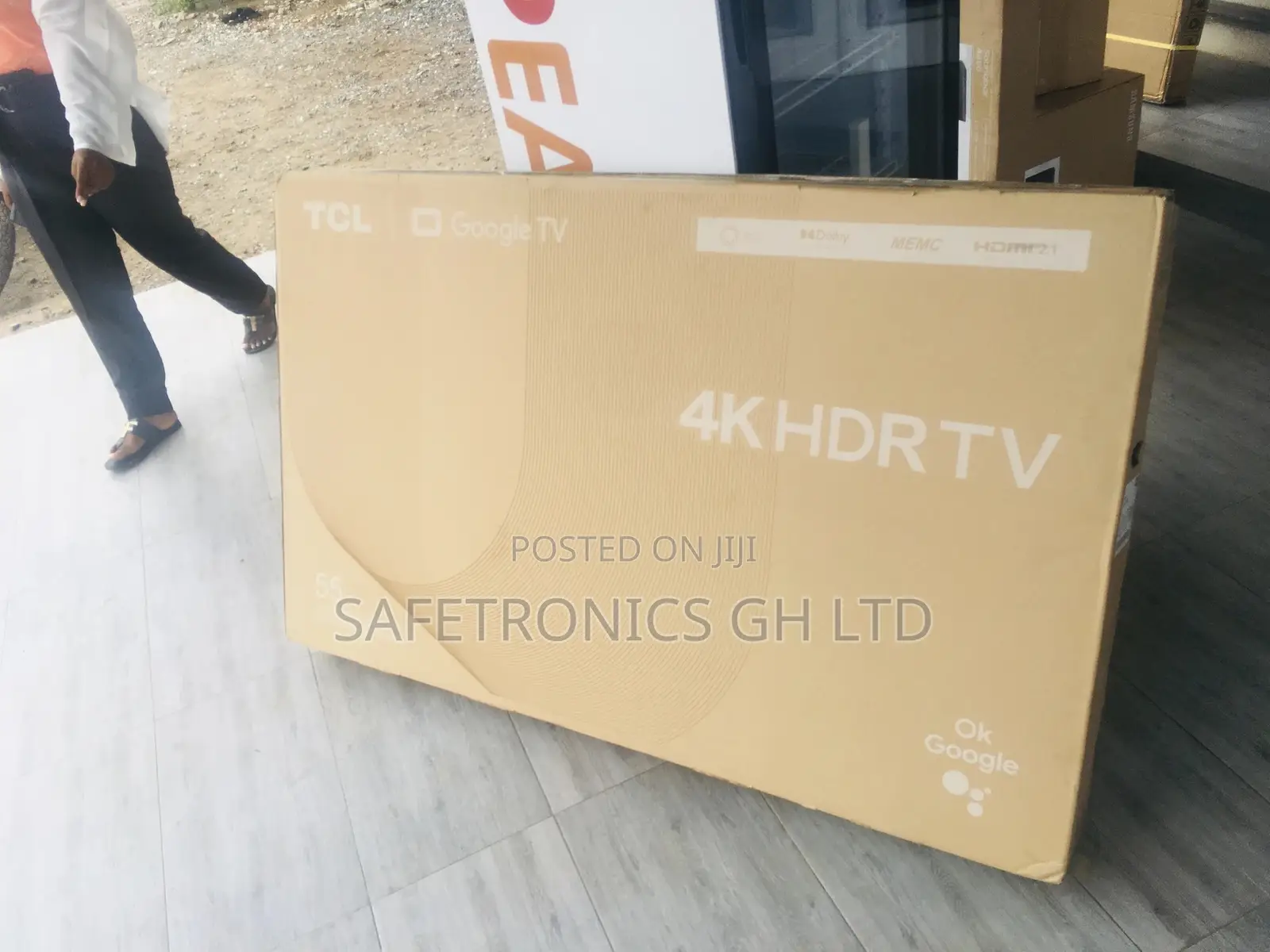 Neatly Sealed TCL 55 Inches Glossy LED P735 Tv