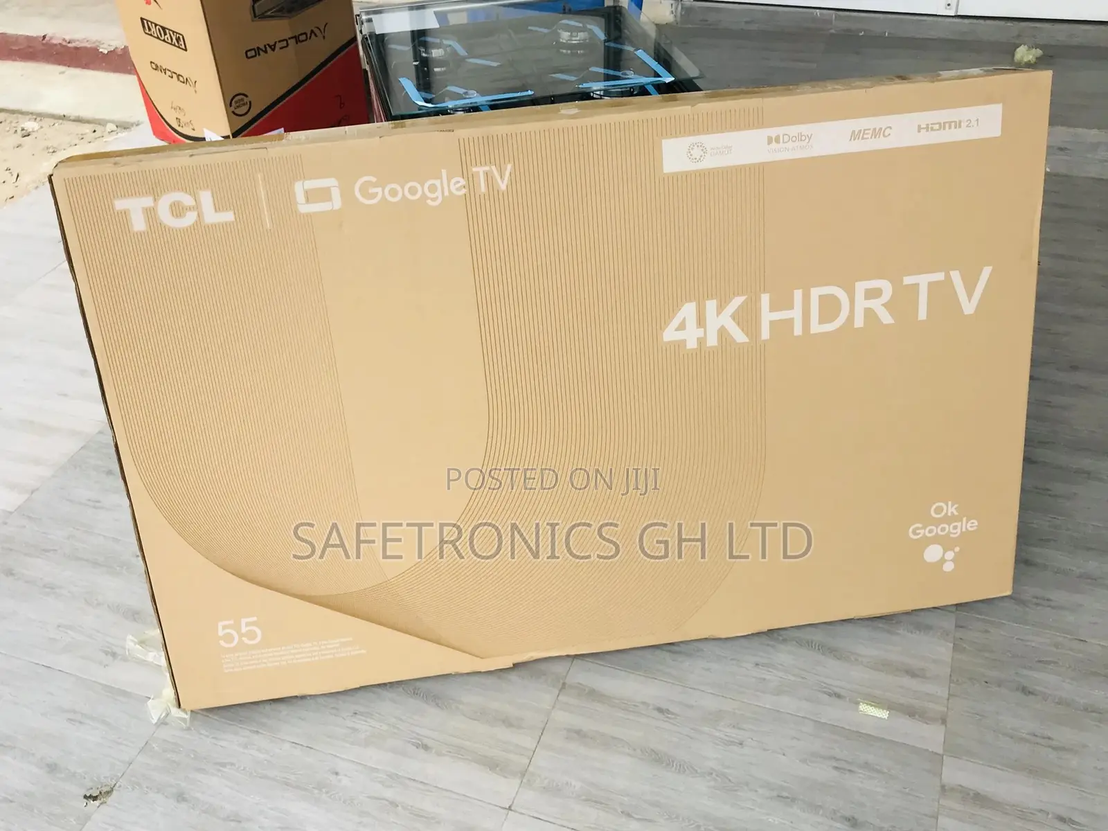 Adjustable TCL 55 Inches Glossy HDR P735 LED Tv