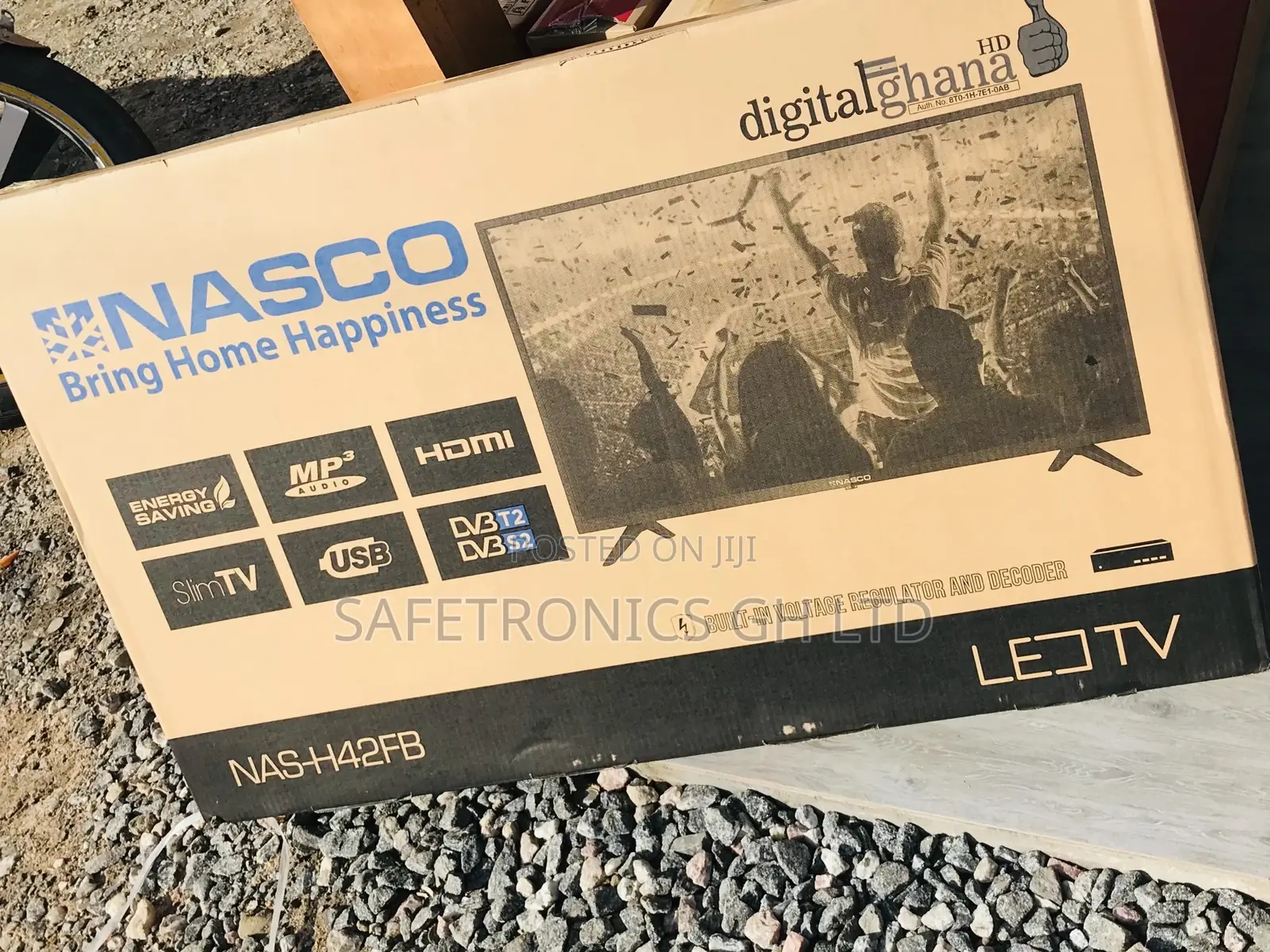 42 Inches Glossy Original LED Nasco Tv