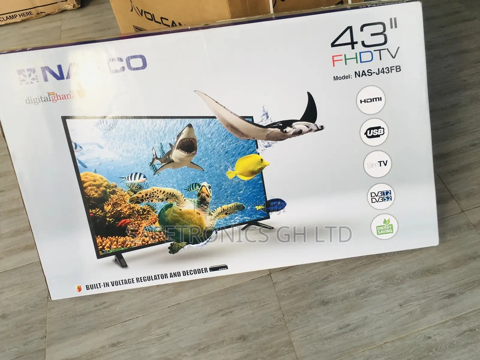 43 Inches Glossy LED Nasco Tv