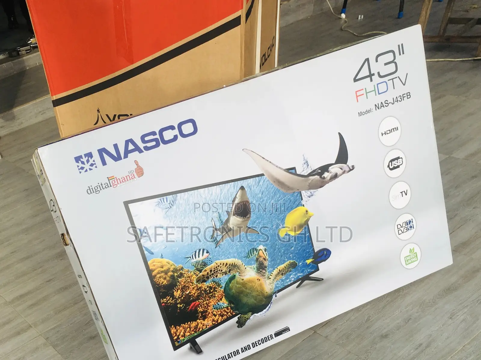 Adorable 43 Inches Glossy Nasco LED Tv 