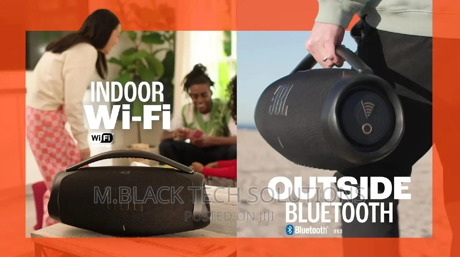 JBL Boombox 3 Wi-Fi | Powerful Wi-Fi and Bluetooth Speaker