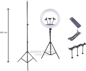 18-Inches Ring Light With Stand and Bag