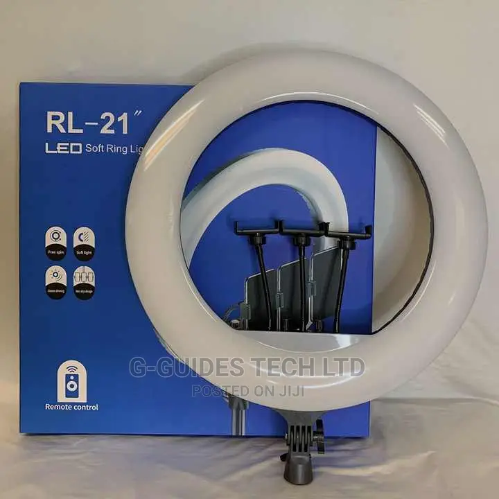 21-Inches Ring Light With Stand and Bag