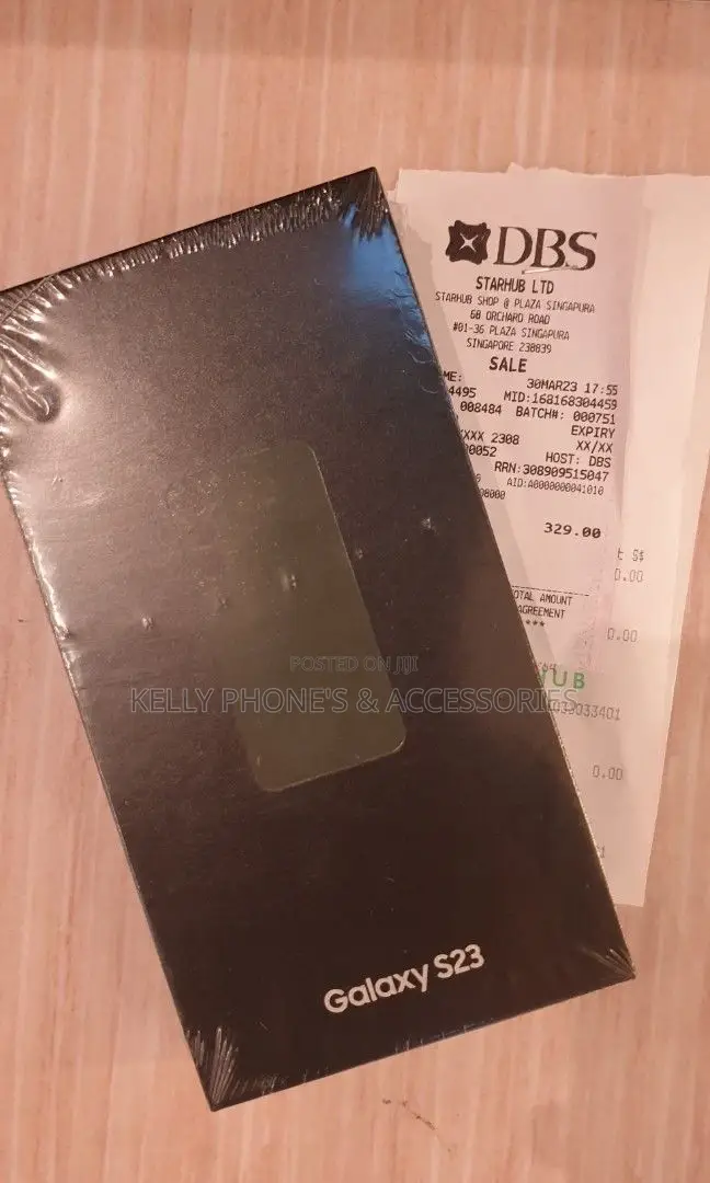 New Samsung Galaxy S23 128 GB Black