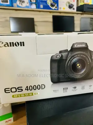 Very Cheap Durable Canon Eos 4000D With Lens
