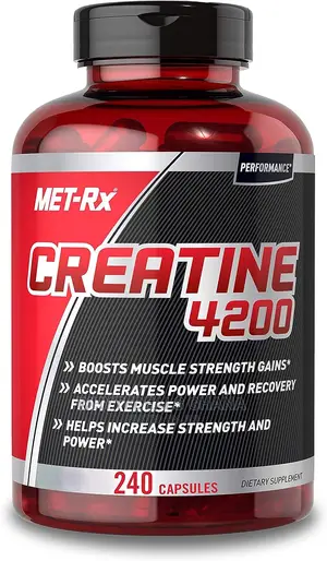 Met-Rx Creatine 4200 Capsules Pre or Post Workout Supplement