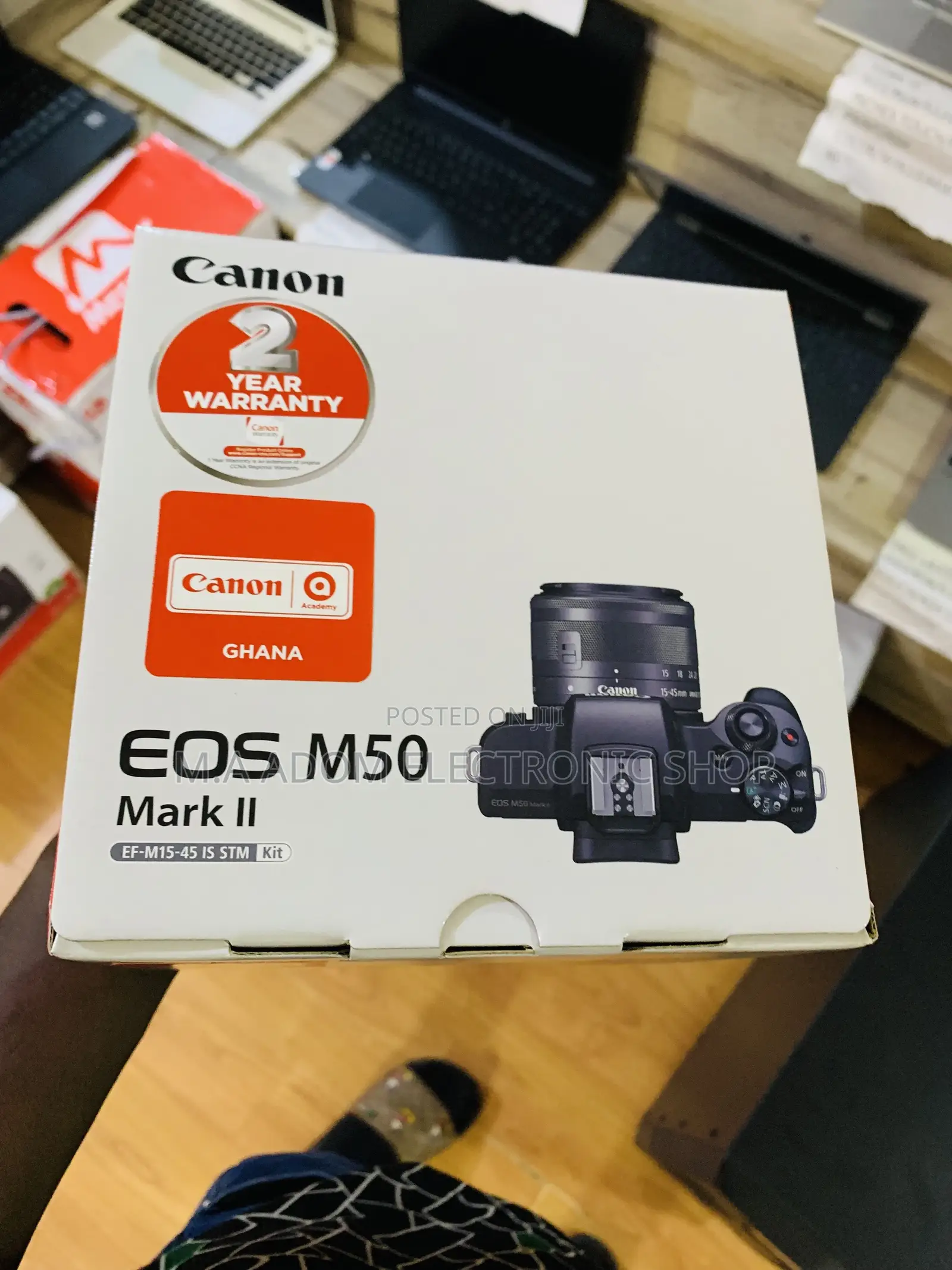 Canon M50 Mark II Plus Free Lens