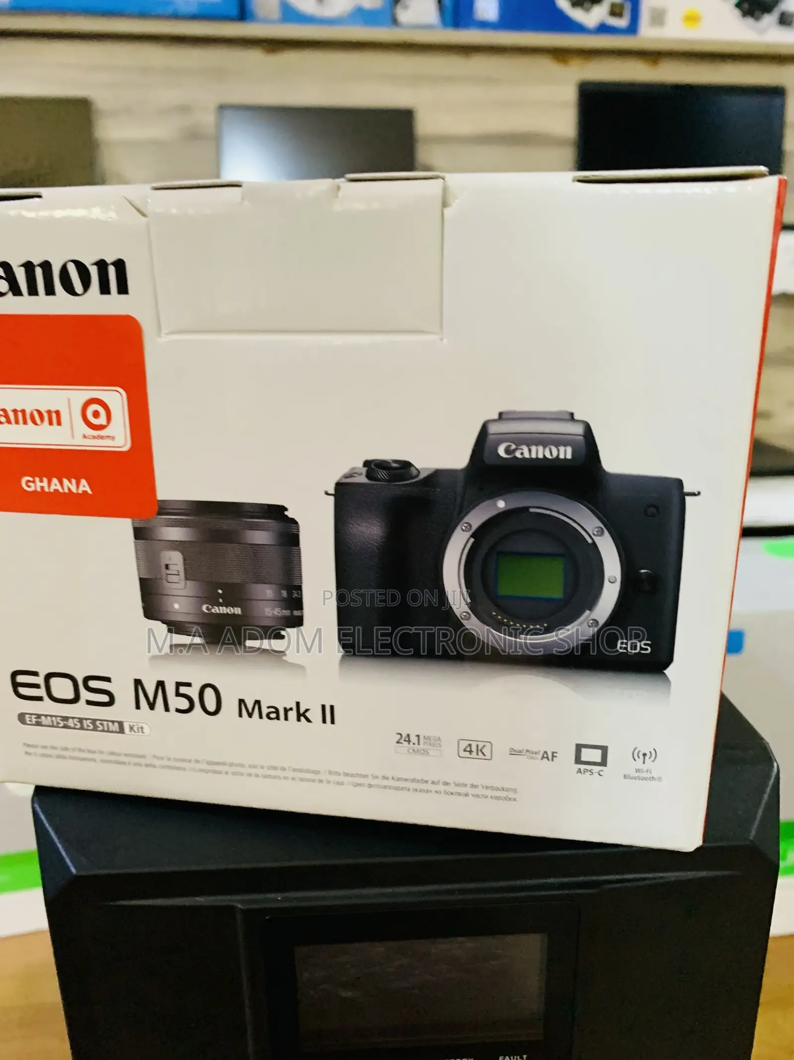 Canon M50 Mark II With Lens 18-55mm