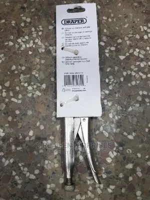 Draper 220 Mm Curved Jaw Self Grip Pliers