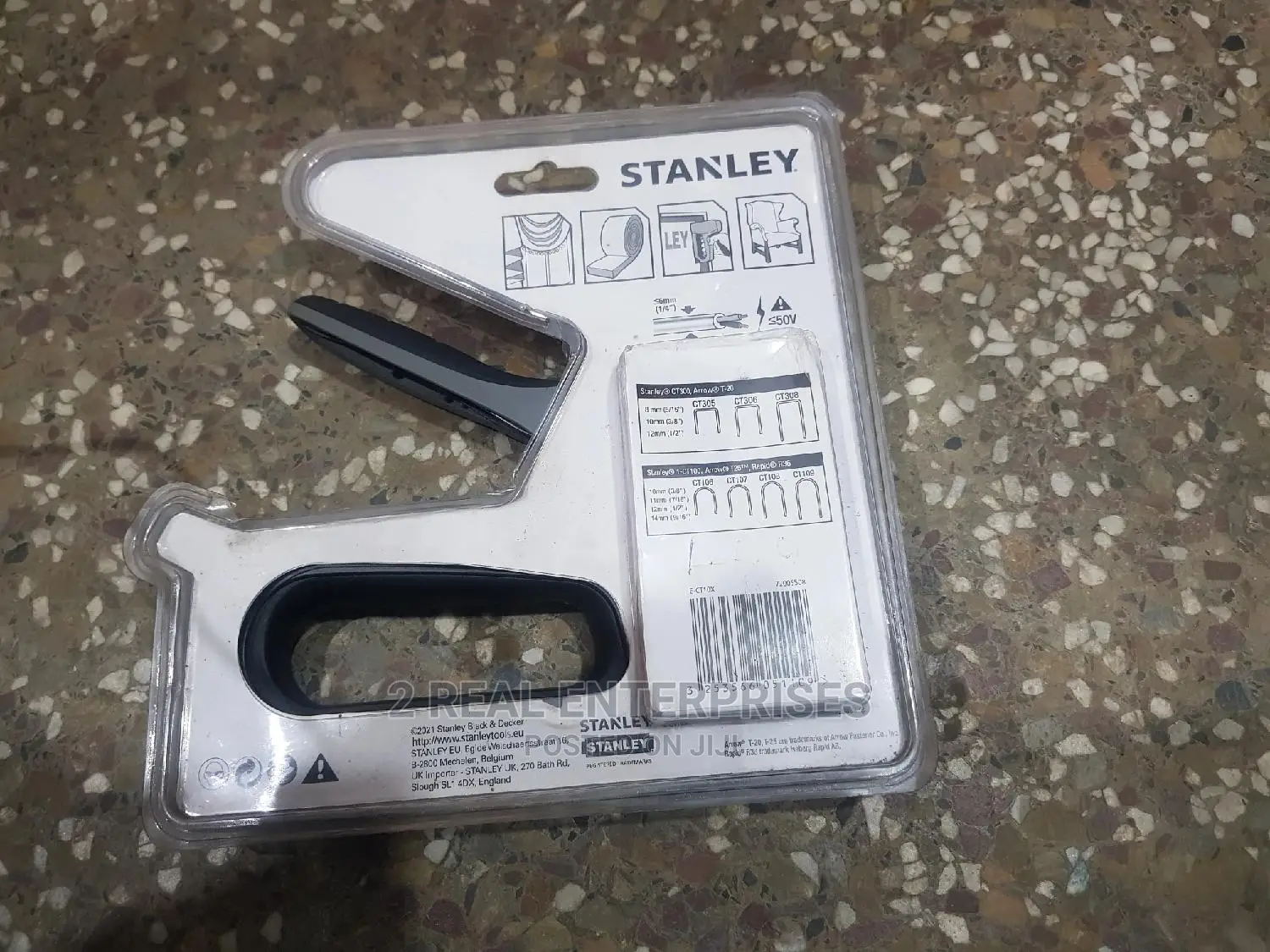 Stanley Aluminium Aircraft Stapler 6ct10x