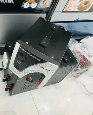 Neatly Sealed Delron Das-1500 Voltage Regulator Automatic