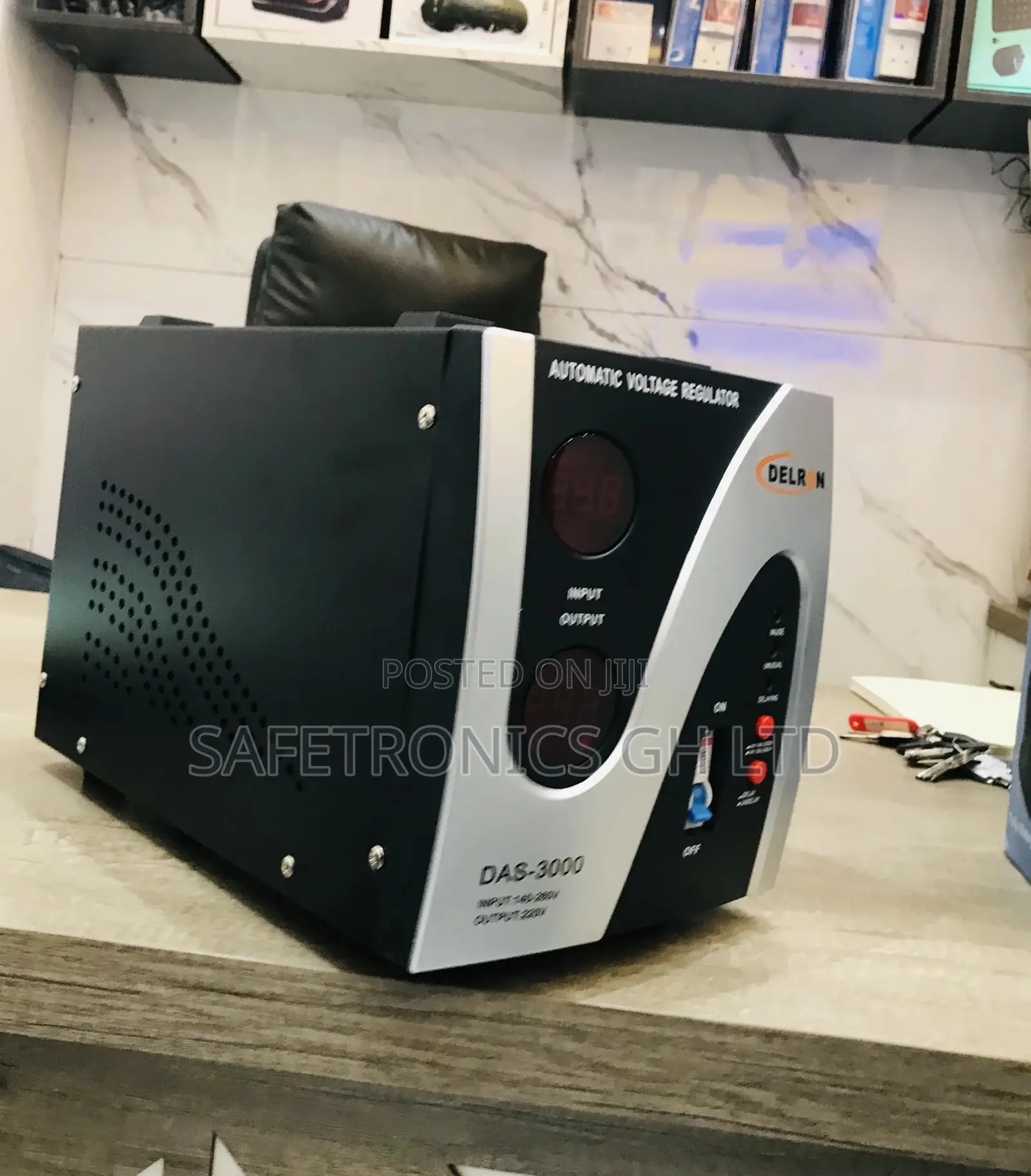 Valuable Delron Voltage Regulator Automotic Das-3000