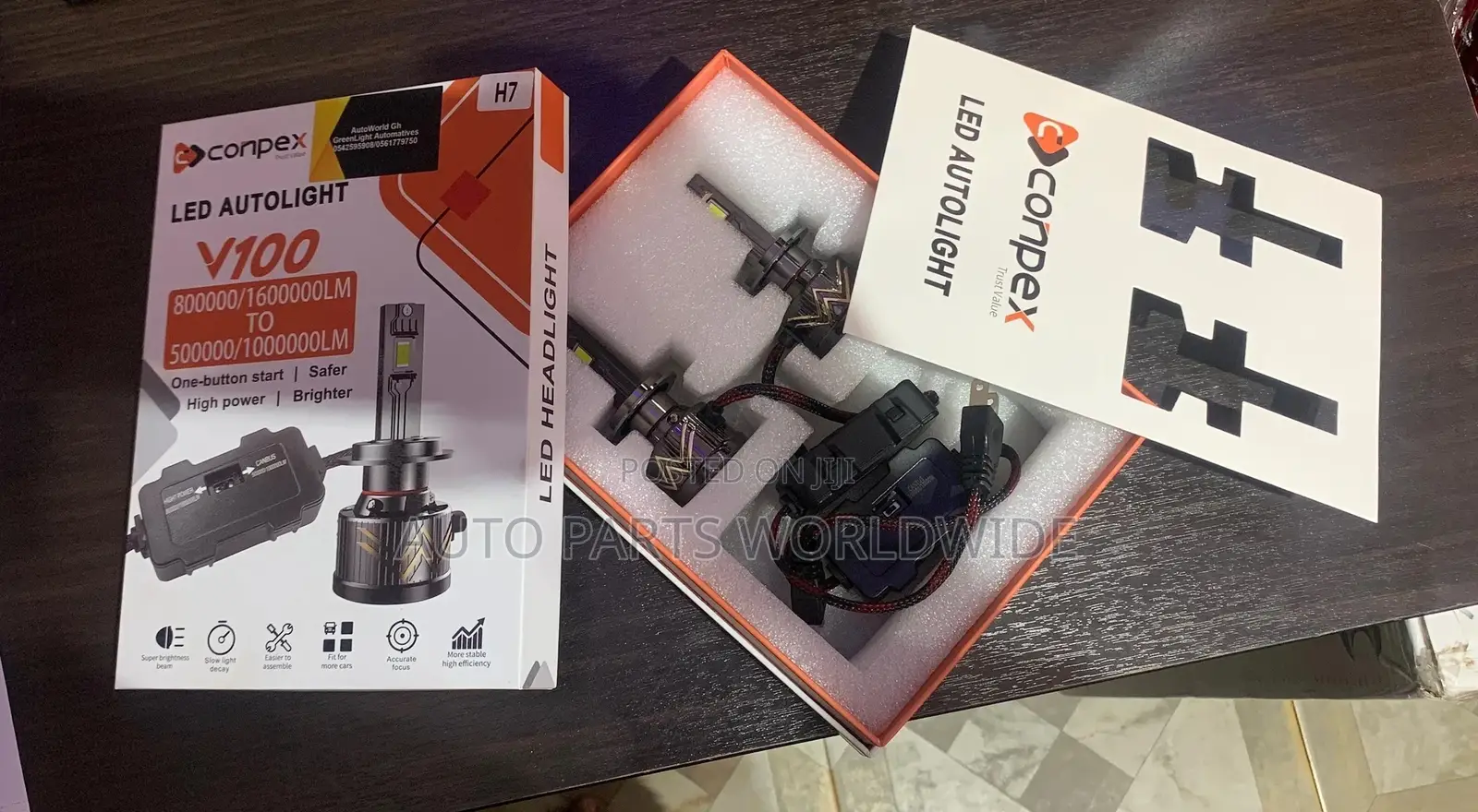 Conpex V100 LED CANBUS Headlights System Bulbs