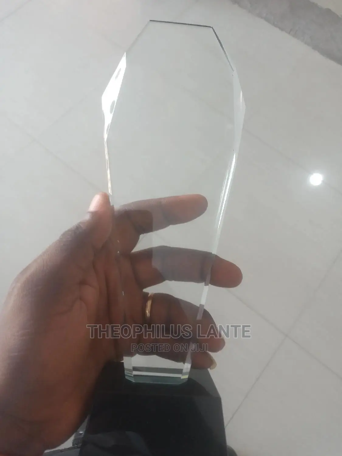 Awards Glass Plaque