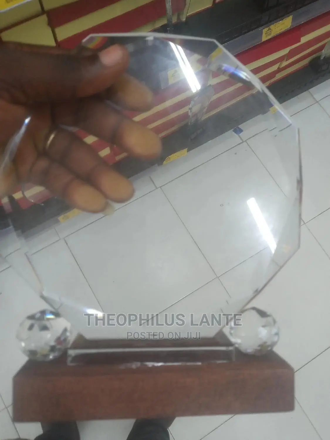 Awards Glass Plaque