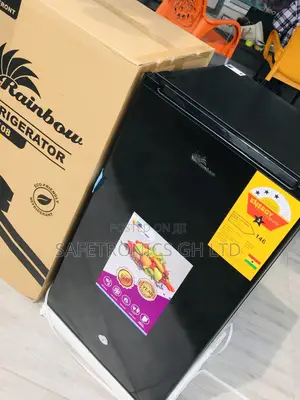 Topfreezer Singledoor Tabletop RF-108 Rainbow Fridge