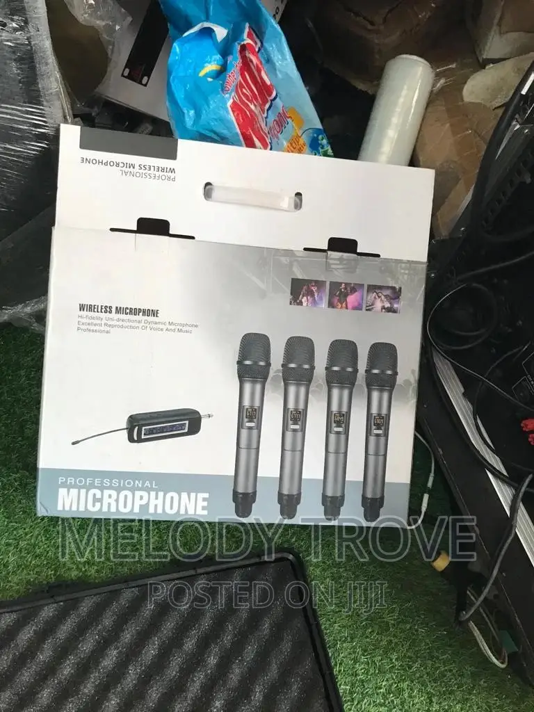 4 in 1 Rechargeable Wireless Microphone - Shengfu