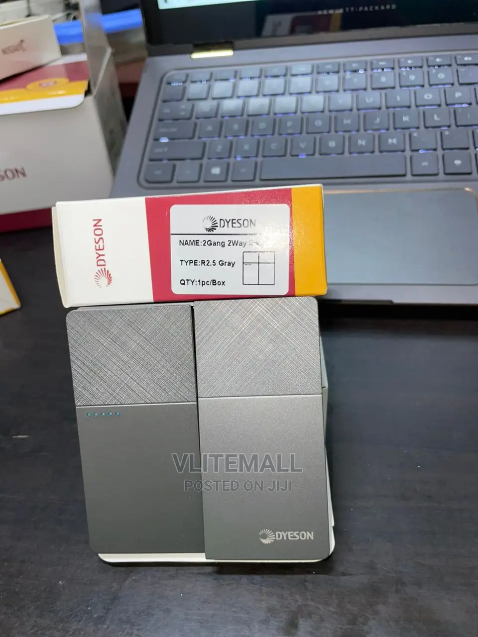 Dyeson 2gang 2way Gray(R2.5)