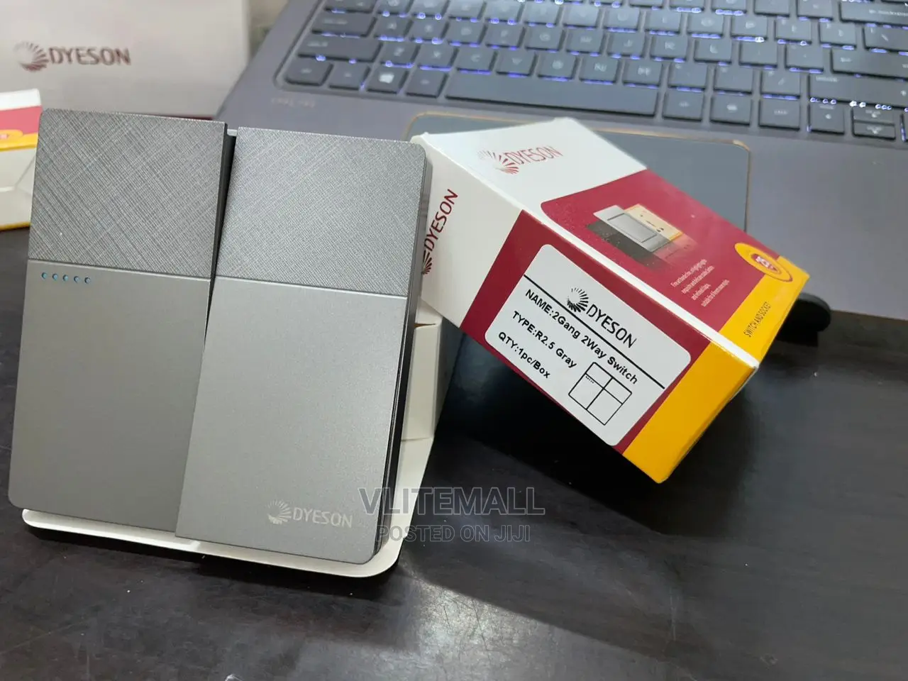 Dyeson 2gang 2way Gray(R2.5)