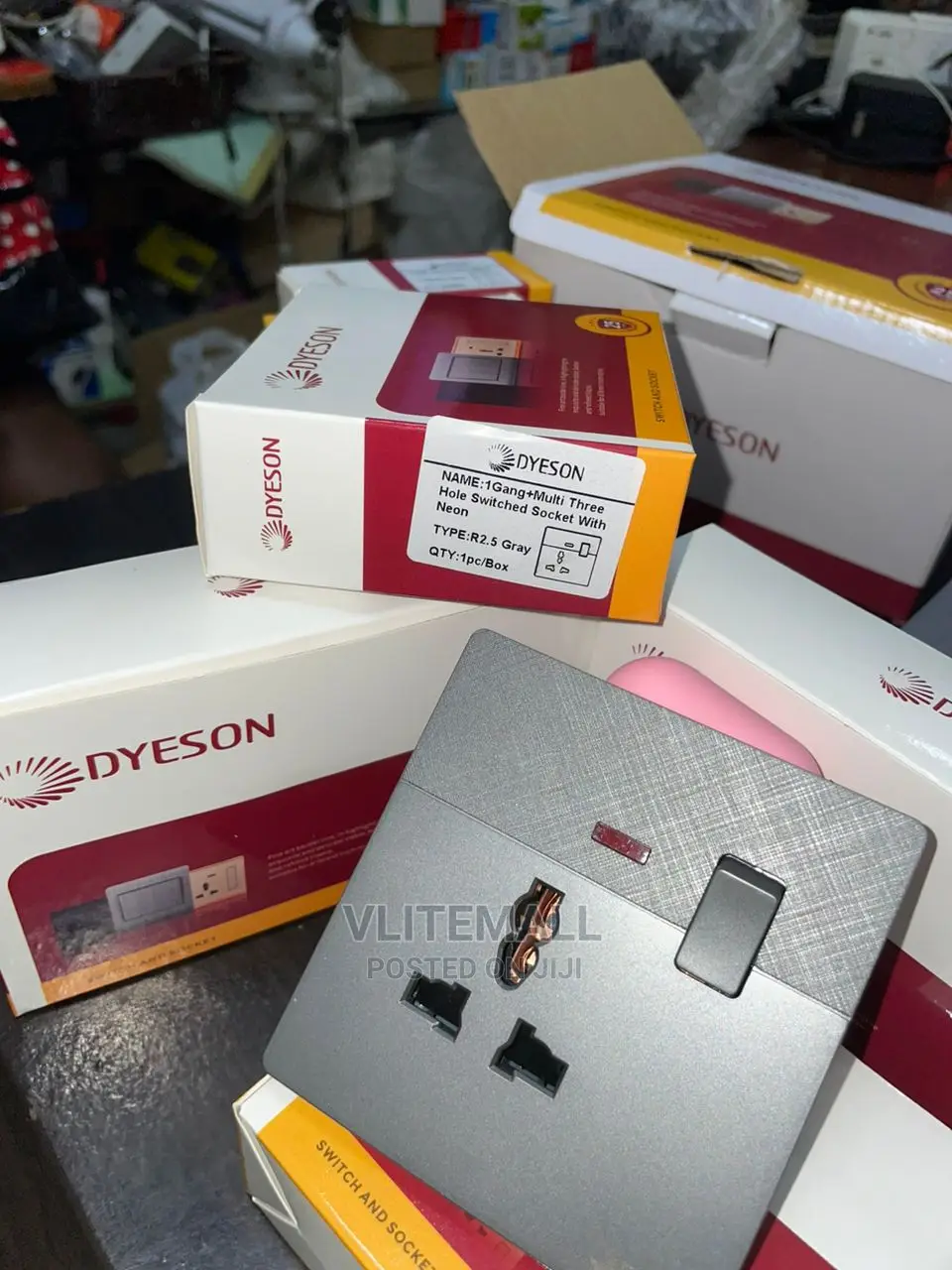 Dyeson Single Socket Gray(R2.5)