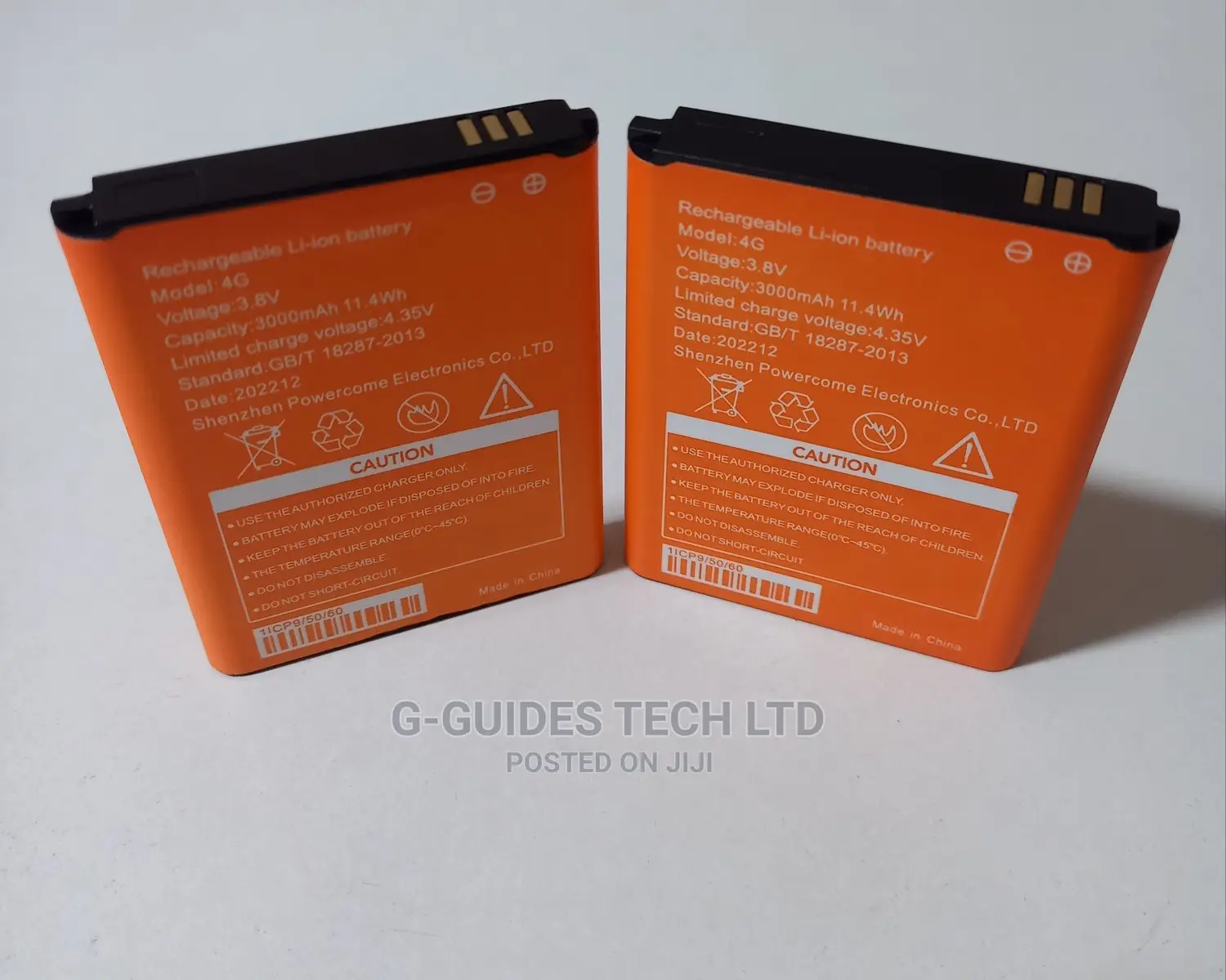 Li-Ion 3.8V 3000mah 4G Mifi Rechargeable Battery