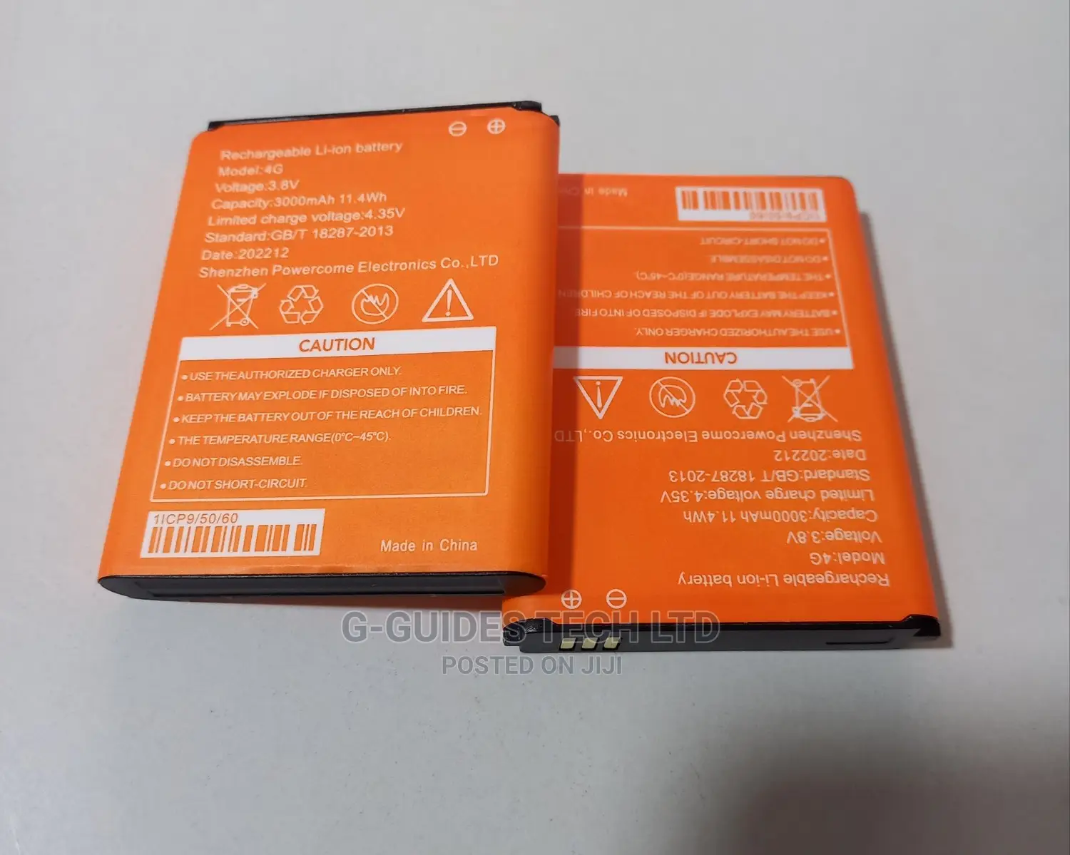 Li-Ion 3.8V 3000mah 4G Mifi Rechargeable Battery